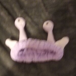 Purple Snail Plush Headband
